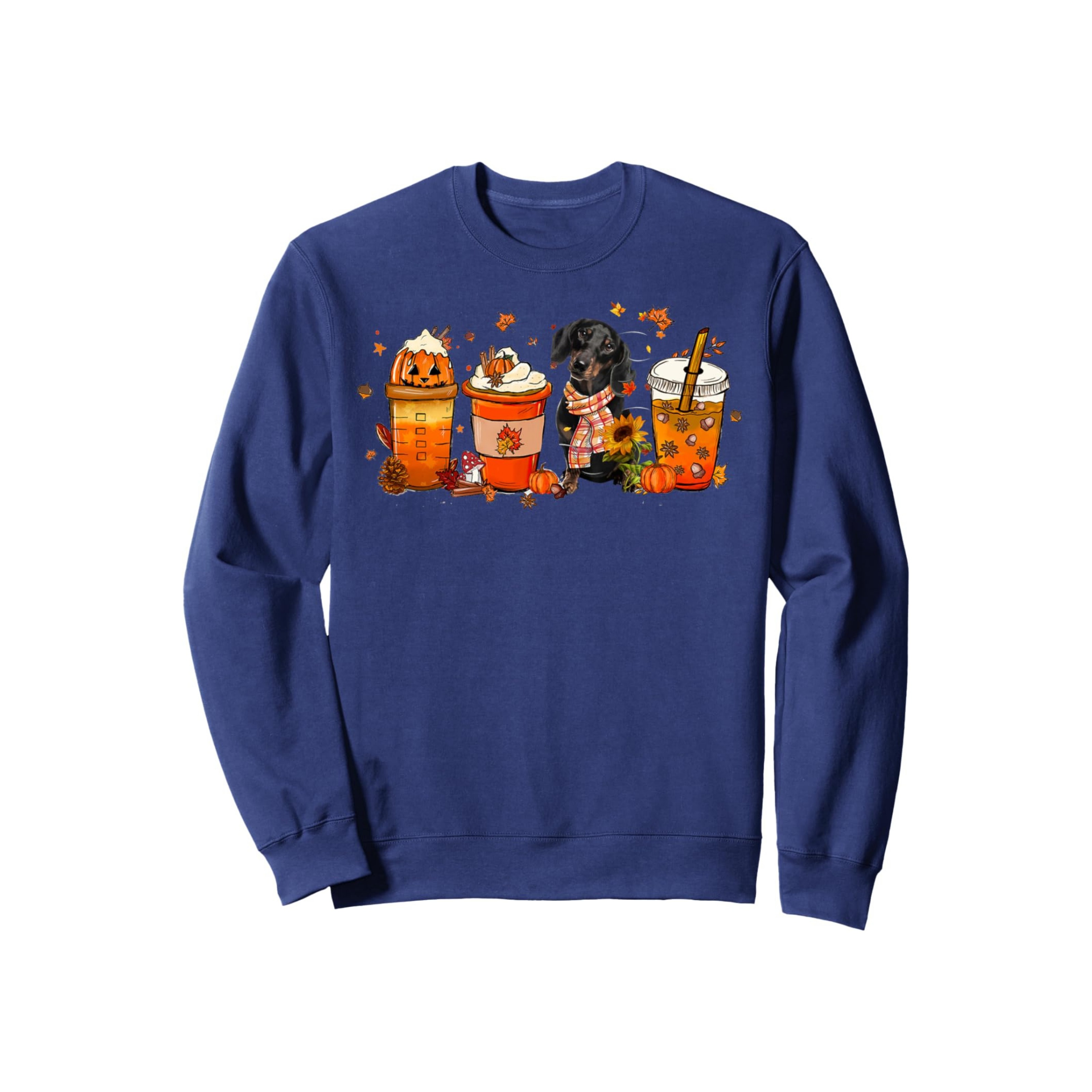 Dachshund Autumn Halloween Sweatshirt