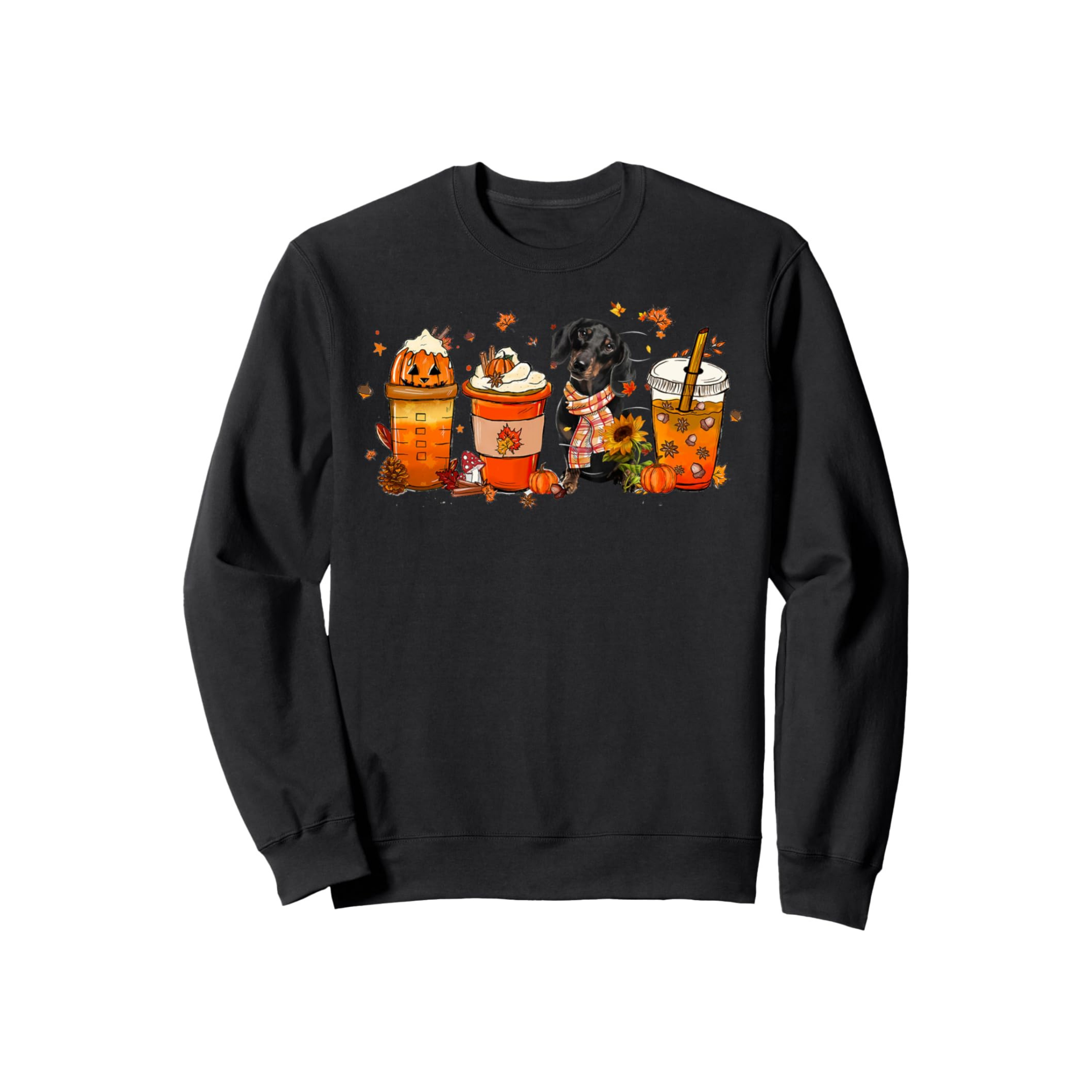 Dachshund Autumn Halloween Sweatshirt