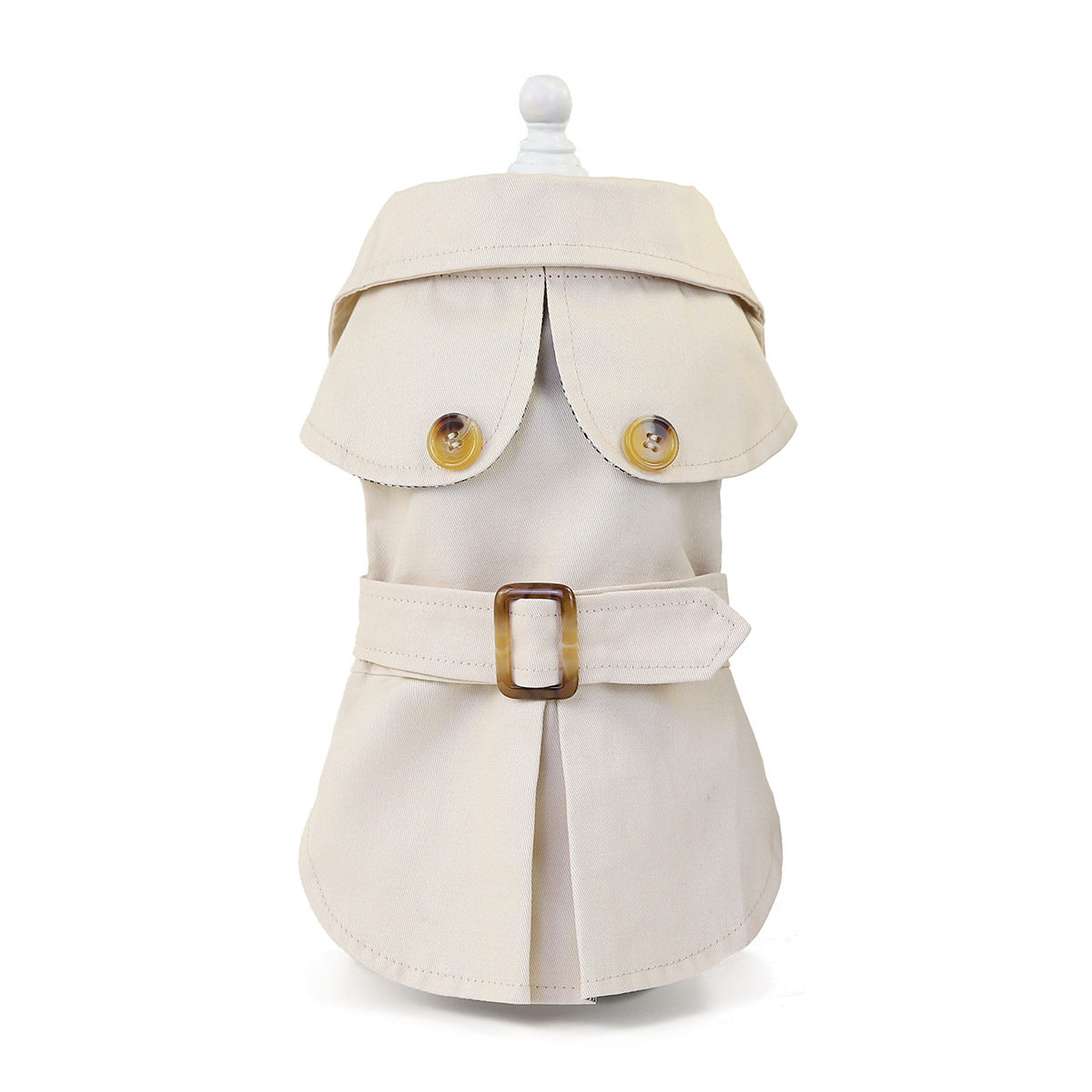 Navy Blue/Cream/Military Green - Sherlock Winter Dachshund Dog Jacket
