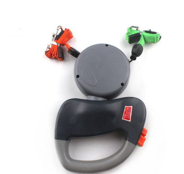 Double Retractable Dachshund Lead – Walk Two or Reinforce One