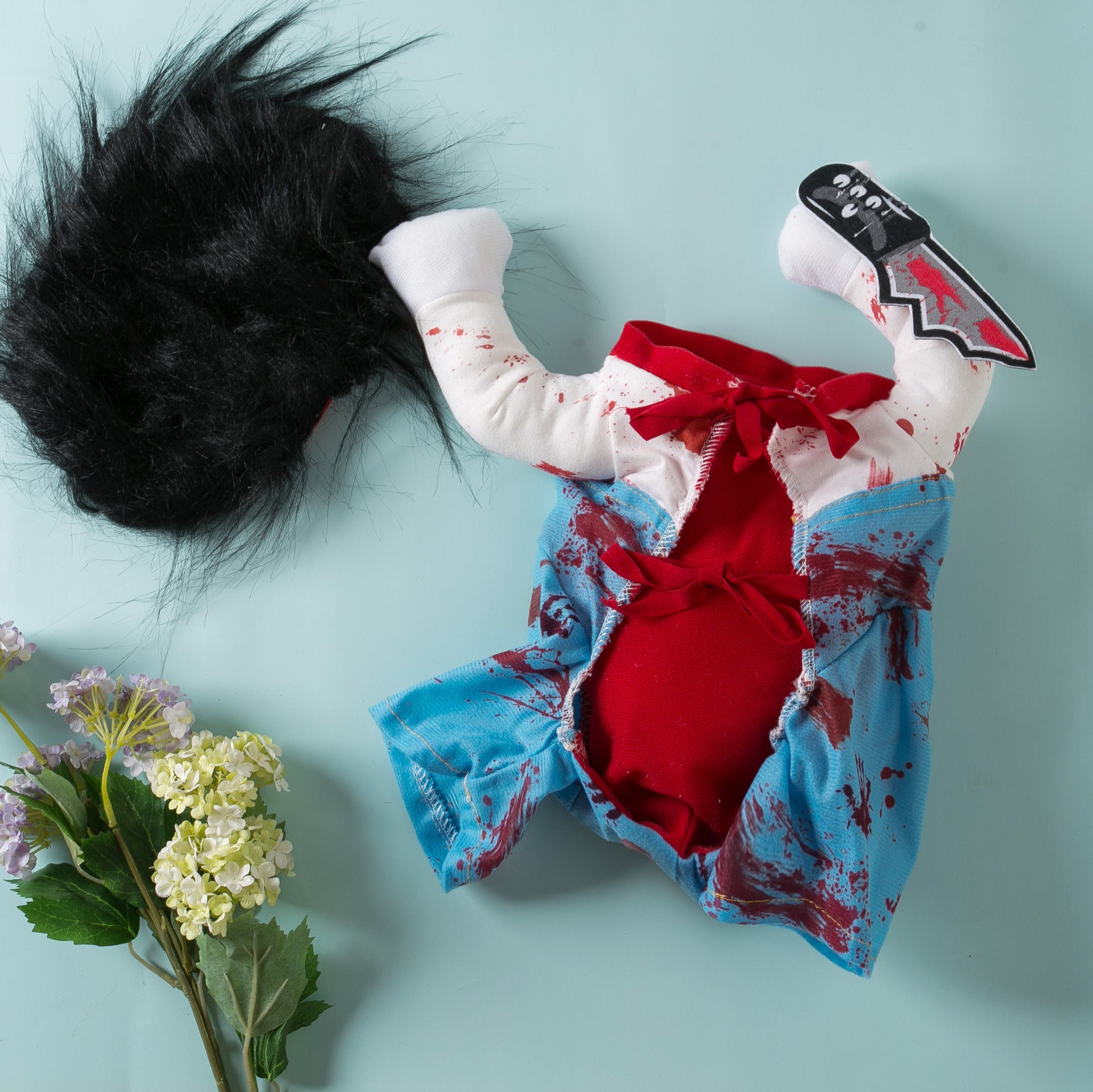 Novelty Serial Killer Dachshund Dog Costume