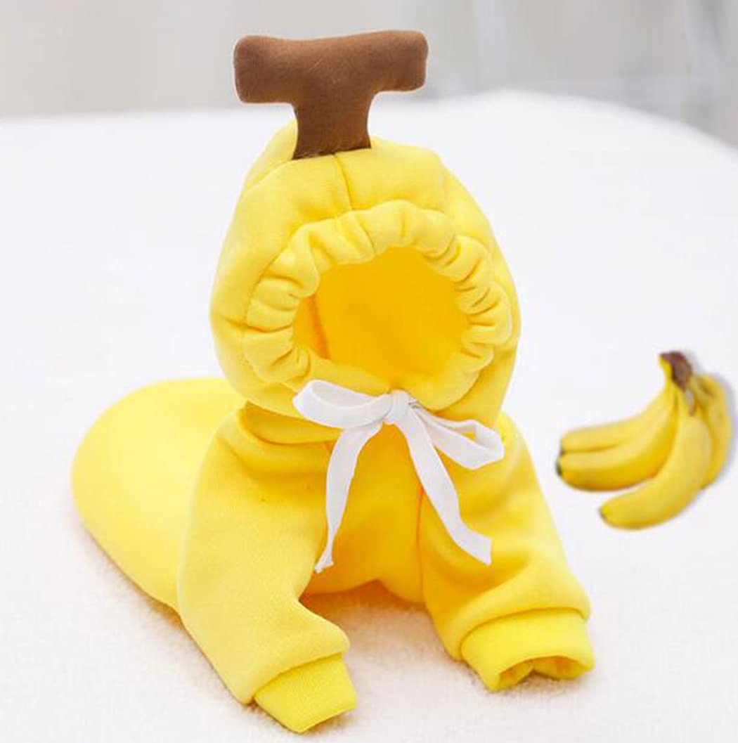Novelty Banana Dachshund Dog Hoodie