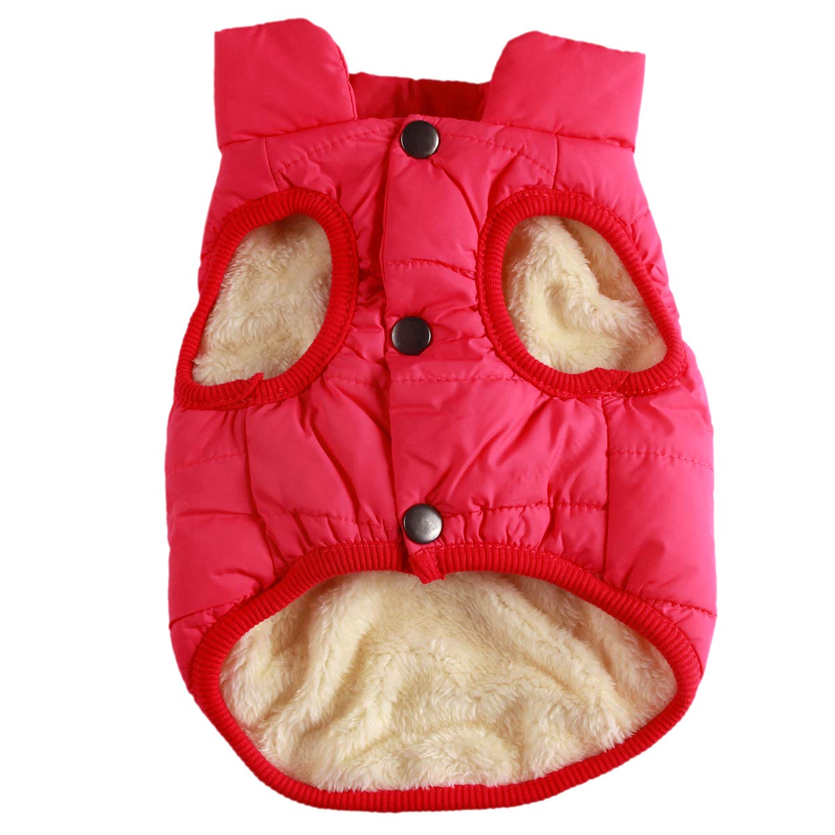 2 Layers Fleece Lined Warm Winter Dachshund Jacket