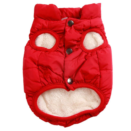 2 Layers Fleece Lined Warm Winter Dachshund Jacket