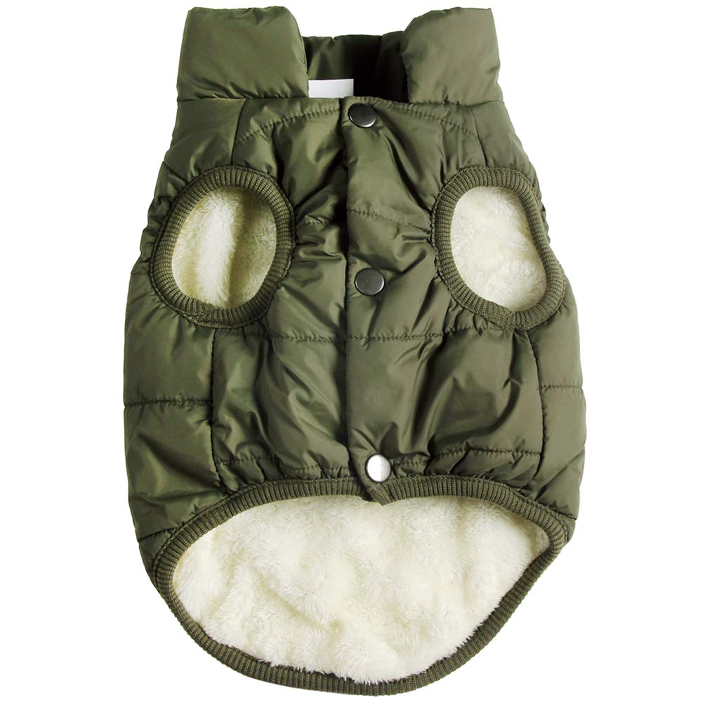 2 Layers Fleece Lined Warm Winter Dachshund Jacket