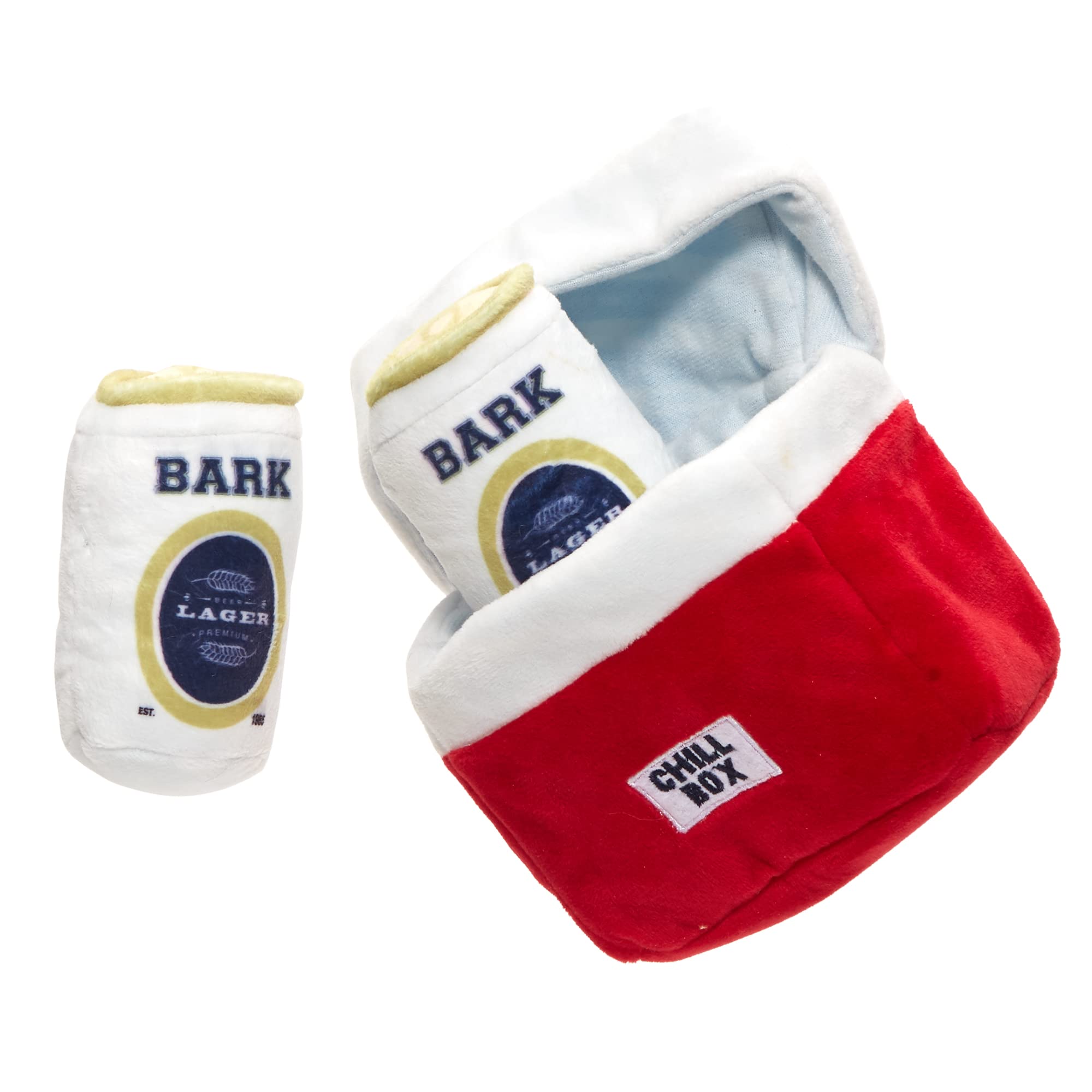 Barkbox Premium Plush Dog Toy - Small, Camping Hero