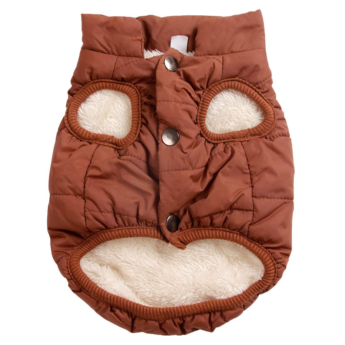 2 Layers Fleece Lined Warm Winter Dachshund Jacket