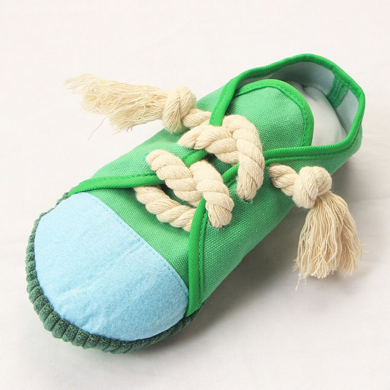 Slippers Dog Toy – Soft, Squeaky Fun for Dachshunds