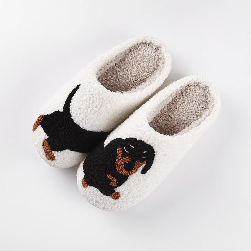 Dachshund Lovers’ Cozy Slippers
