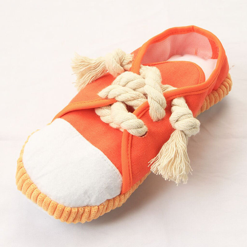 Slippers Dog Toy – Soft, Squeaky Fun for Dachshunds