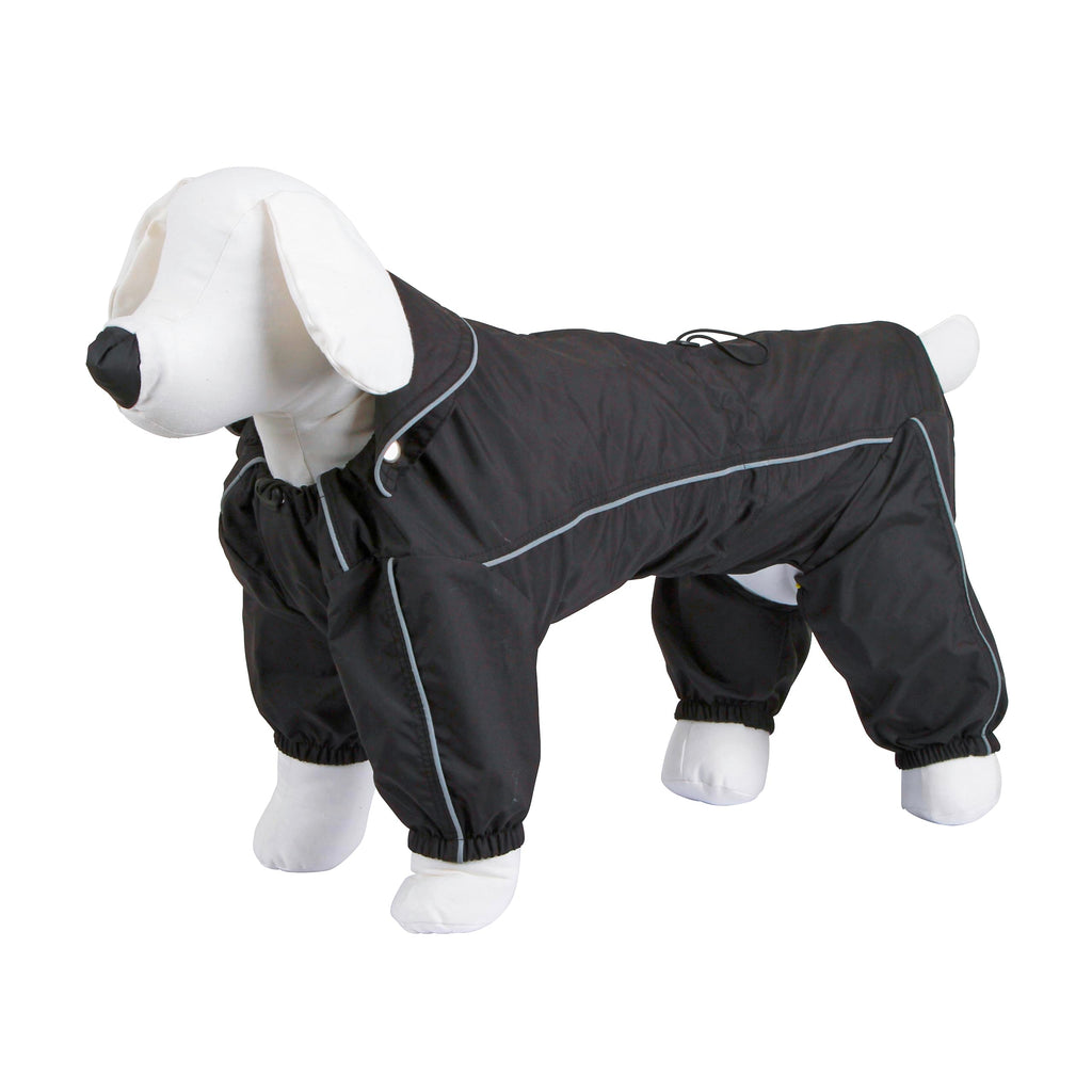 Dachshund Black Waterproof Raincoat Suit