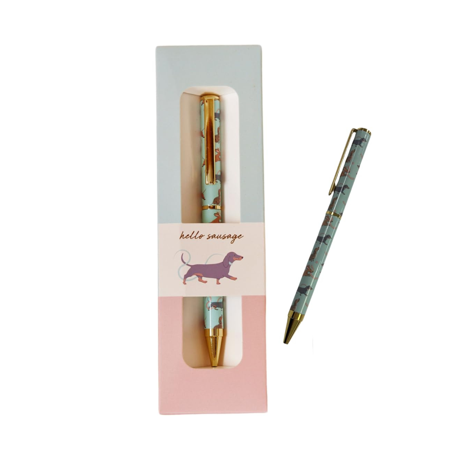 Premium Pen Dachshund Sausage Weiner Dog in Gift Box