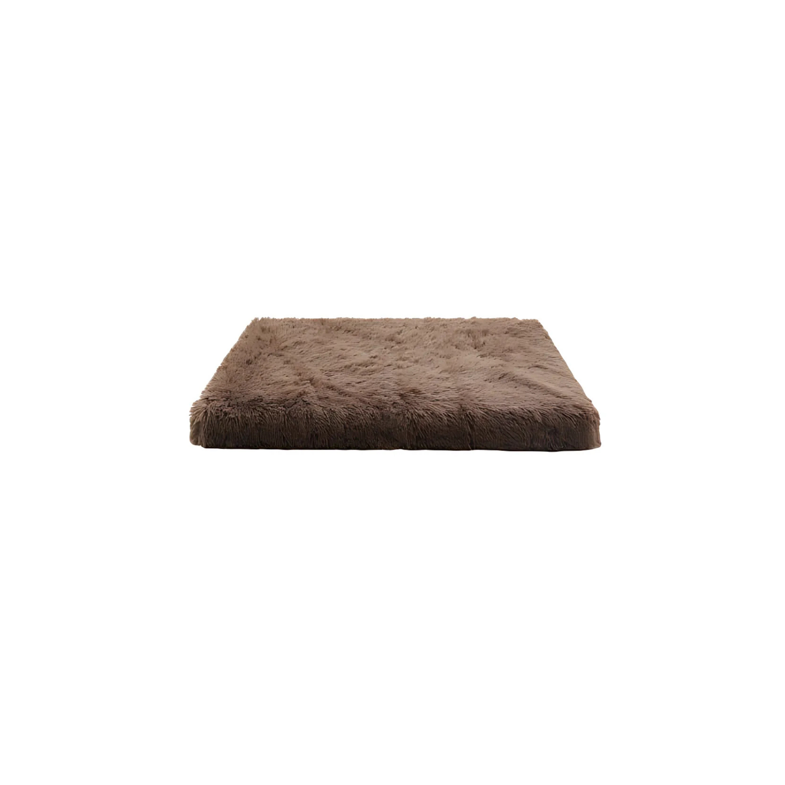 Plush Square Dachshund Orthopaedic Bed Memory Foam