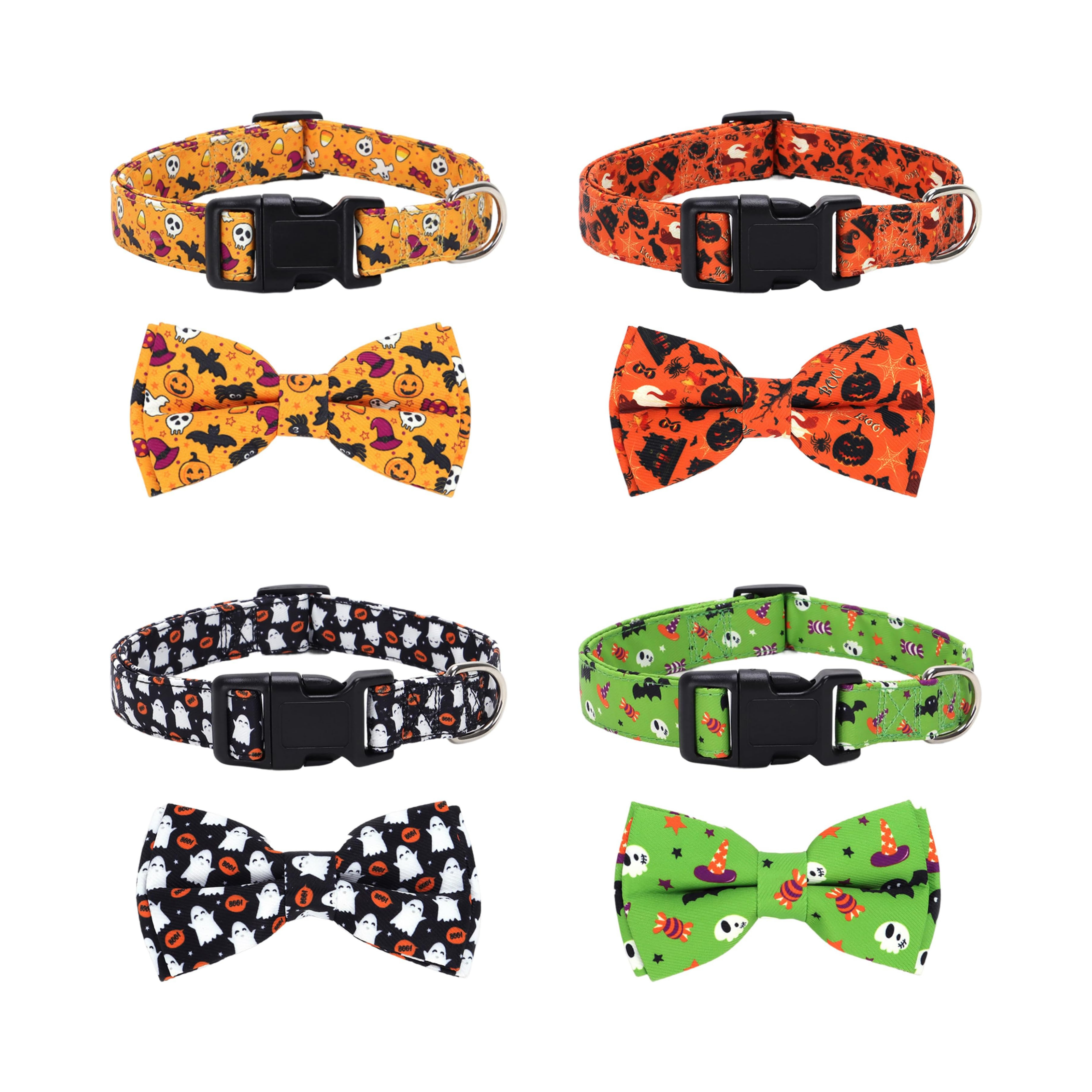 Halloween Dachshund Collars & Bowties