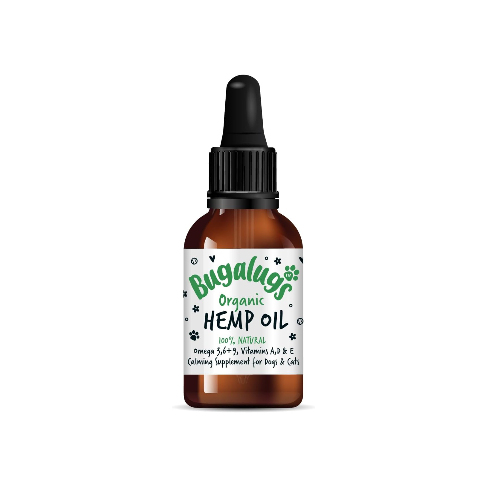 Bugalugs Hemp Oil Dachshund Calming Products for Nervous Dogs & Joint Pain