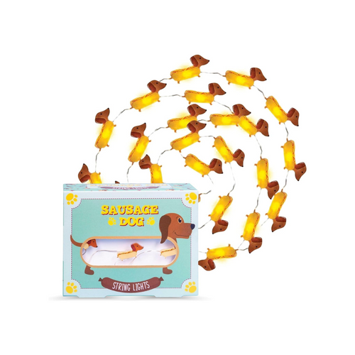 2 Metre String Lights Dachshund Sausage Weiner Dog