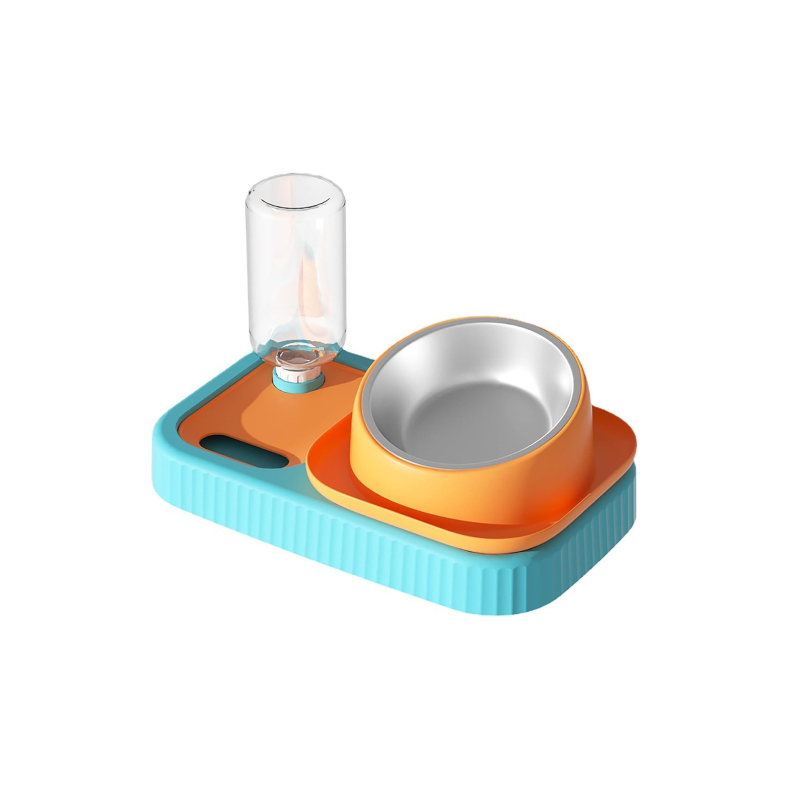 Multifunctional Elevated Dachshund Feeding Station