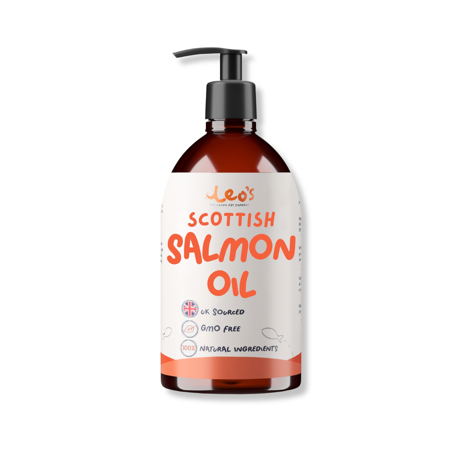 Leo's Salmon Oil for Dachshunds | Premium 100% Natural Fish Oil Supplements 500ml