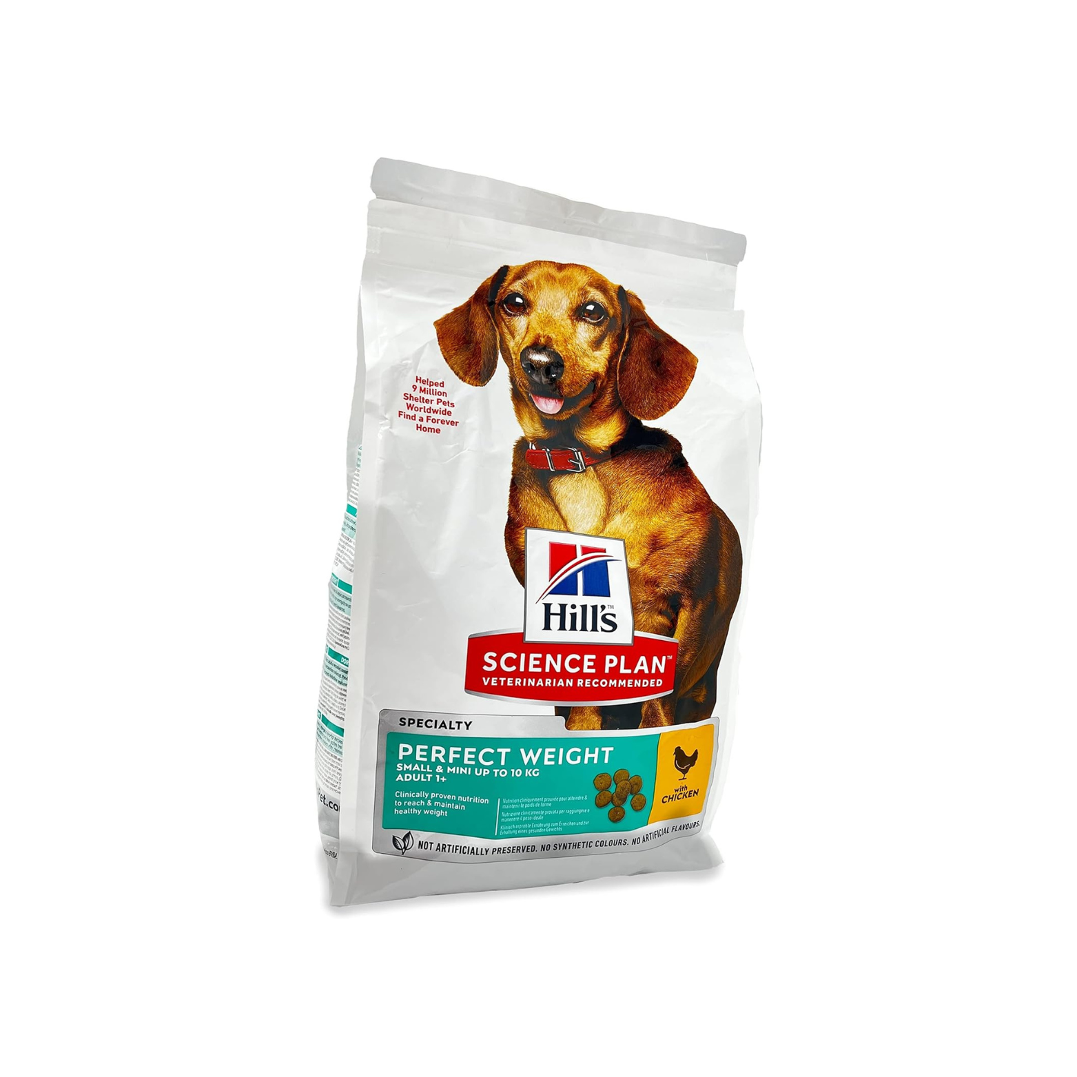 The Bramble Bay Hills Diet Perfect Weight Adult Dachshund | Chicken 1.5kg | Complete and Nutritious Feed for Small Breed Adult Dogs