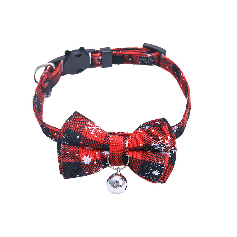 Christmas Red - Pup-Tie Elegance Collar — Bow-Tiful Style for Your Dachshund