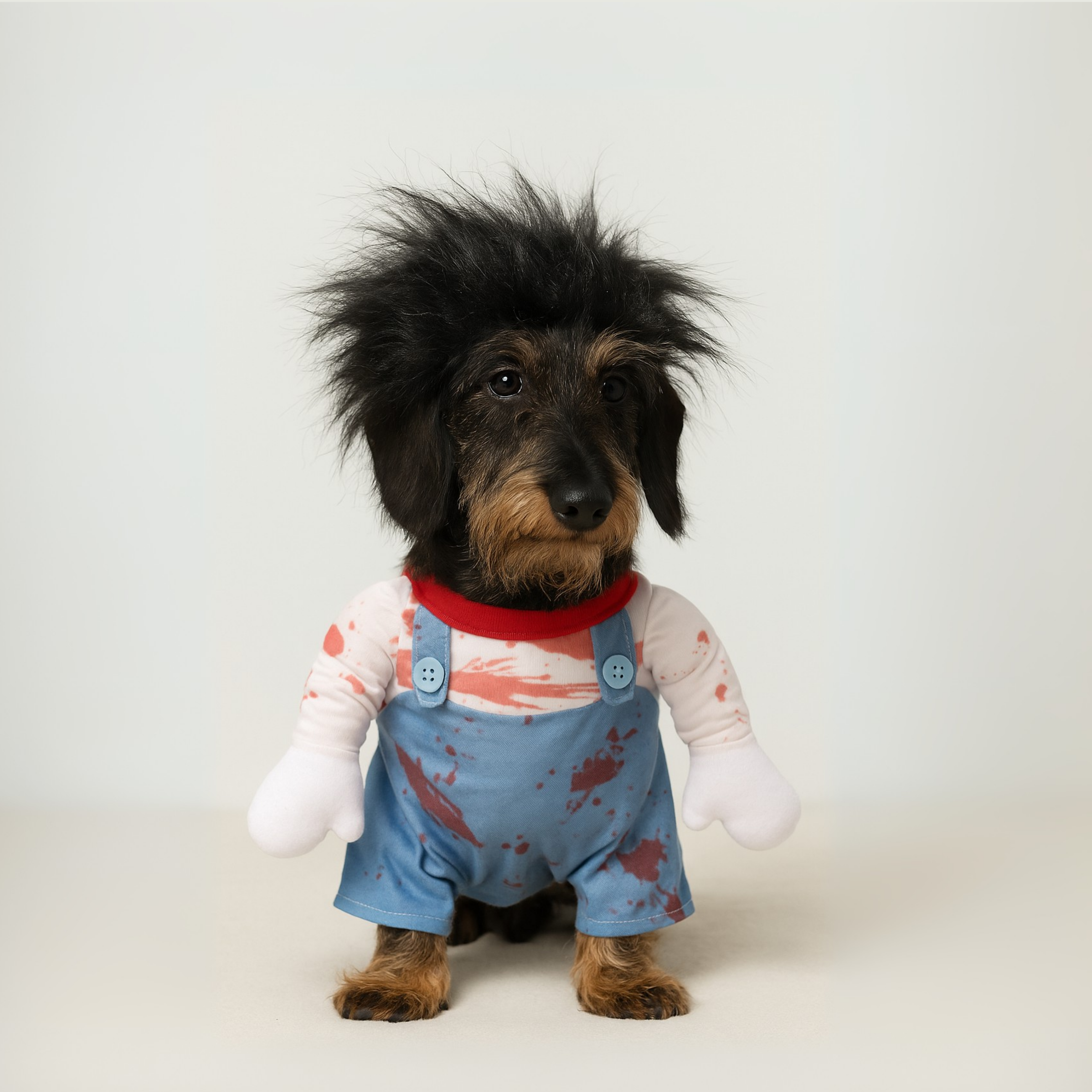 Novelty Serial Killer Dachshund Dog Costume
