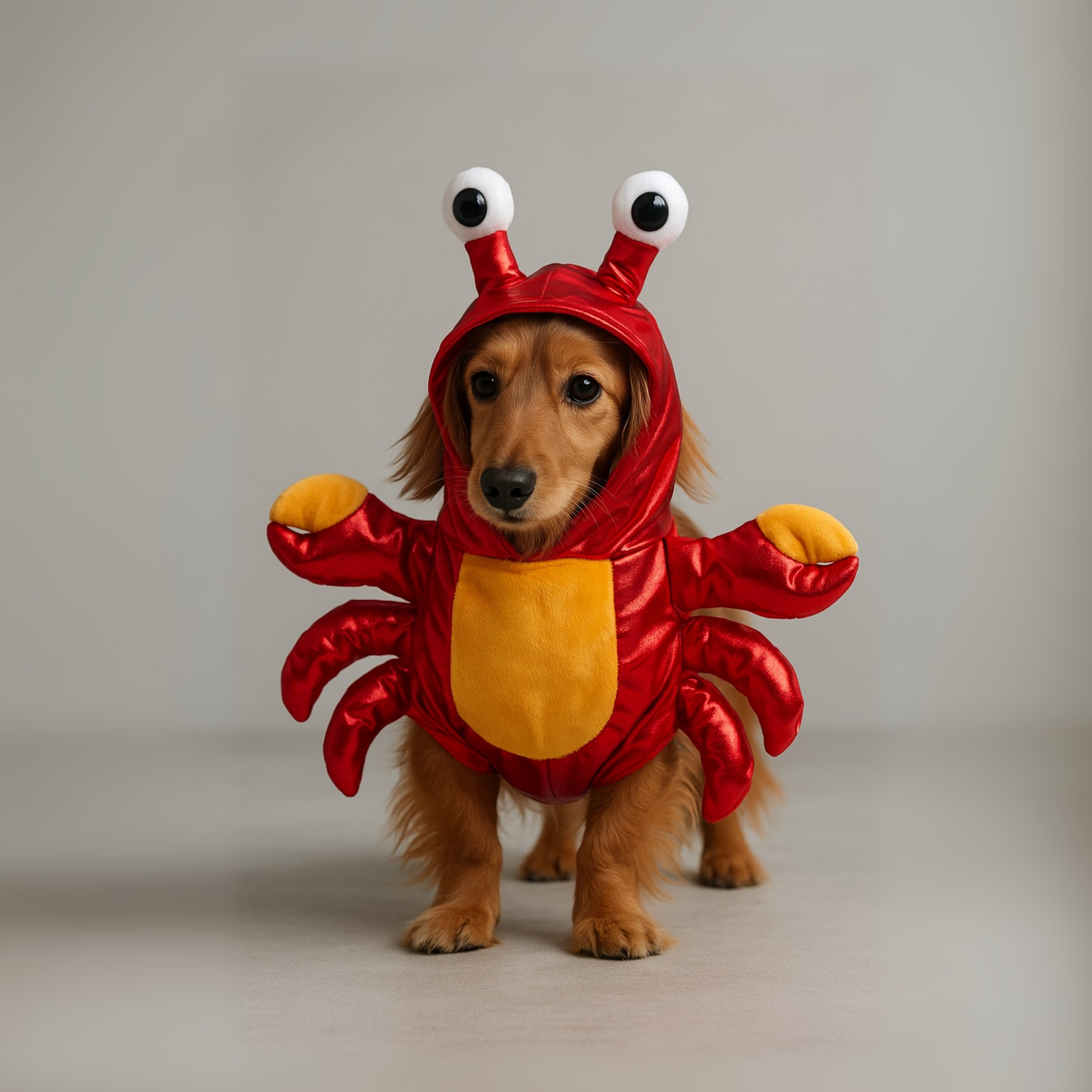 Novelty Lobster Dachshund Dog Costume