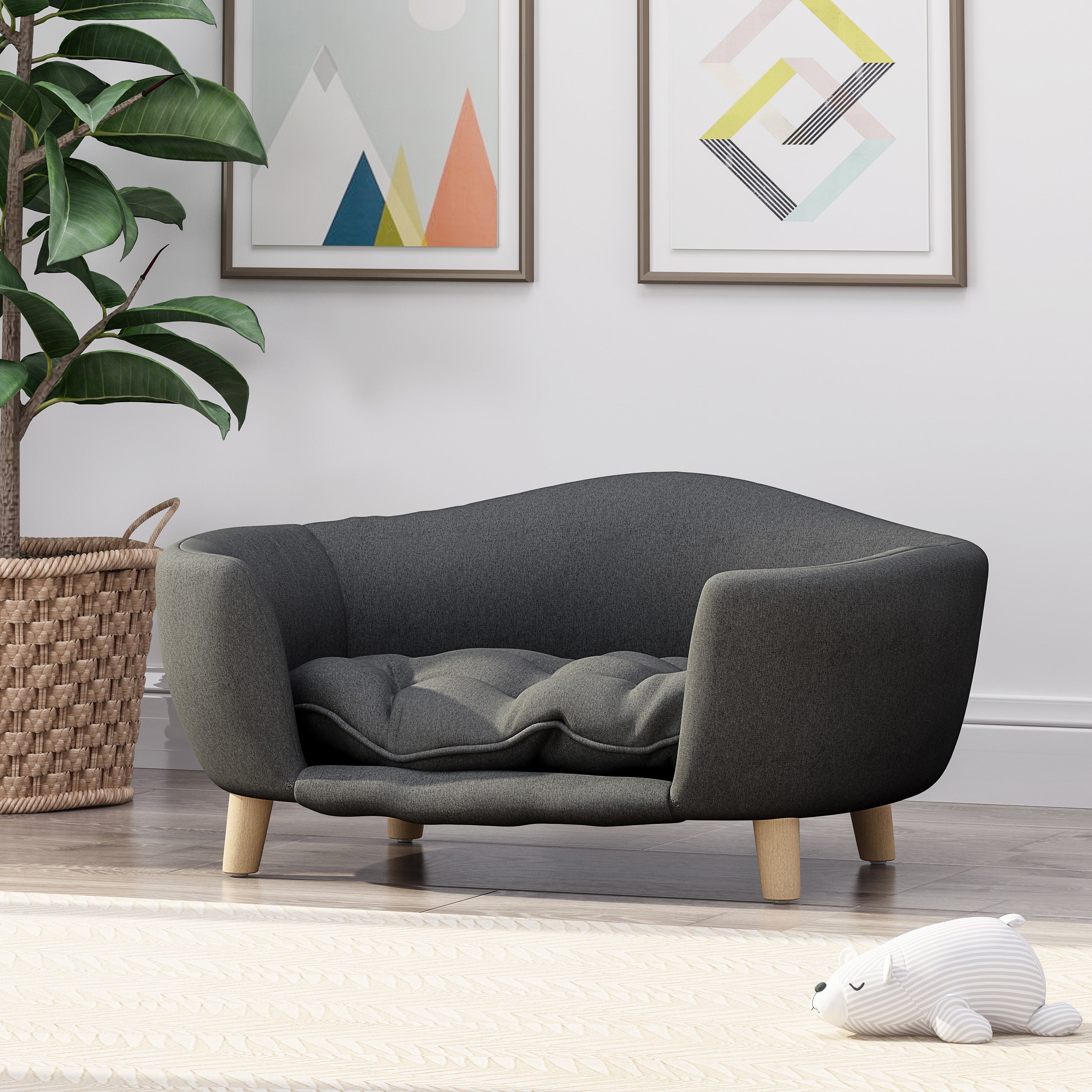 The Cozy Doxie Lounge – Stylish Comfort for Your Small Sausage Pup
