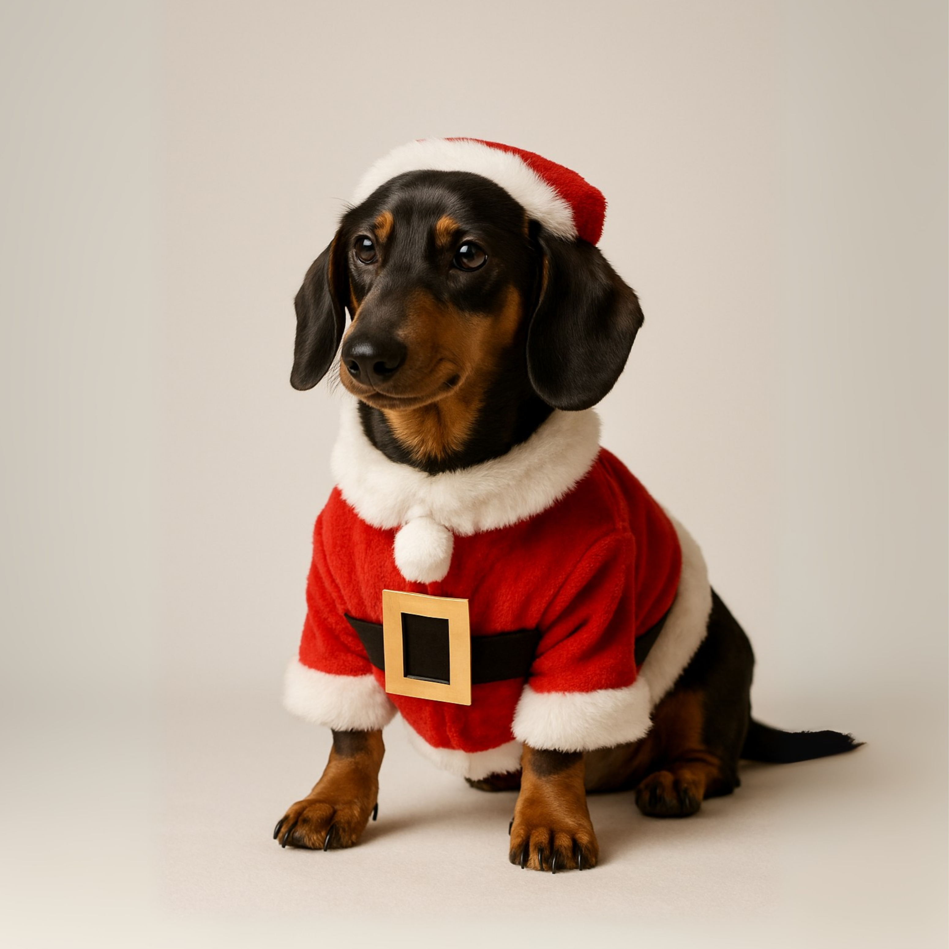 Novelty Christmas Dachshund Dog Costume
